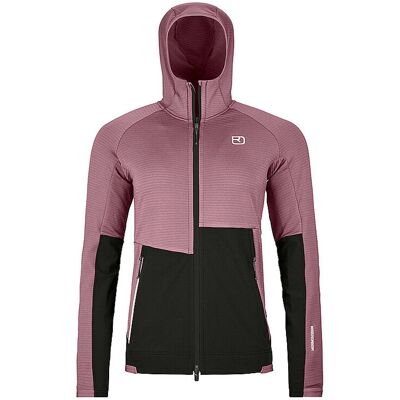 ORTOVOX Damen Fleecejacke Rib Hoodie rosa M W ORTOVOX Damen Fleecejacke Rib Hoodie rosa M W