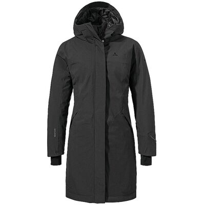 SCHÖFFEL Damen Wintermantel Style Gregale Hoodie schwarz 42 W SCHÖFFEL Damen Wintermantel Style Gregale Hoodie schwarz 42 W