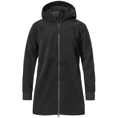 SCHÖFFEL Damen Softshell Jacke Style Suavio Hoodie schwarz 34 W SCHÖFFEL Damen Softshell Jacke Style Suavio Hoodie schwarz 34 W