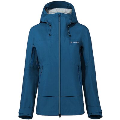 VAUDE Damen Wanderjacke Croz Alpine 3L Hoodie dunkelblau 38 W VAUDE Damen Wanderjacke Croz Alpine 3L Hoodie dunkelblau 38 W