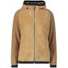 CMP Damen Strickjacke Hoodie camel Damen 38