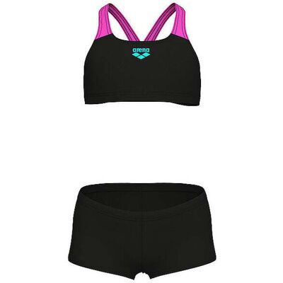 ARENA Mädchen Bikini Solid schwarz 152 B ARENA Mädchen Bikini Solid schwarz 152 B