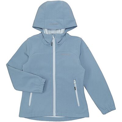 ICEPEAK Mädchen Softshelljacke Korby Jr Hoodie hellblau 122 B ICEPEAK Mädchen Softshelljacke Korby Jr Hoodie hellblau 122 B