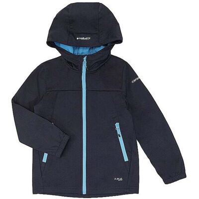 ICEPEAK Kinder Softshelljacke Kline JR Hoodie dunkelblau 116 B ICEPEAK Kinder Softshelljacke Kline JR Hoodie dunkelblau 116 B