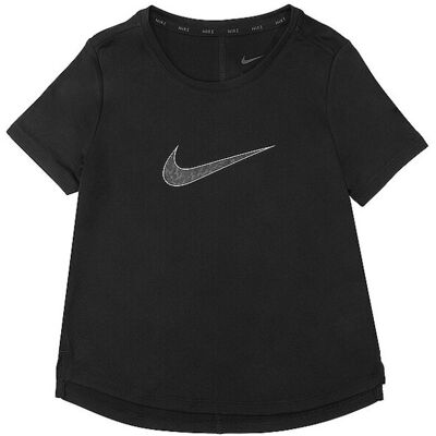 NIKE Mädchen Fitnessshirt Pro One schwarz 116-128 B NIKE Mädchen Fitnessshirt Pro One schwarz 116-128 B