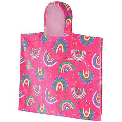 ZOGGS Kinder Poncho pink 5-10 Jahre B ZOGGS Kinder Poncho pink 5-10 Jahre B