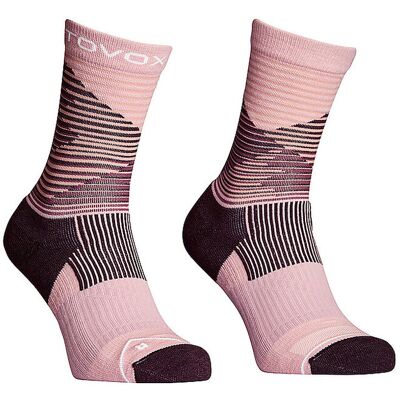ORTOVOX Damen Wandersocken All Mountain Mid Socks W rosa 42-44 W ORTOVOX Damen Wandersocken All Mountain Mid Socks W rosa 42-44 W