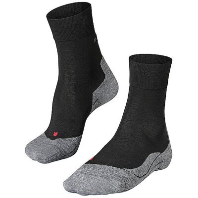 FALKE Herren Laufsocken RU 4 Wool schwarz 39-41 M FALKE Herren Laufsocken RU 4 Wool schwarz 39-41 M