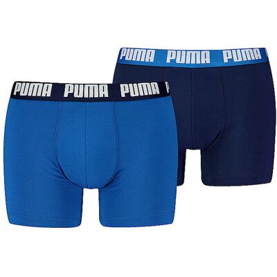 Puma Herren Boxershorts Everyday Basic 2er Pkg. blau L M Puma Herren Boxershorts Everyday Basic 2er Pkg. blau L M