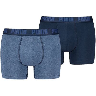Puma Herren Boxershorts Everyday Basic 2er Pkg. dunkelblau L M Puma Herren Boxershorts Everyday Basic 2er Pkg. dunkelblau L M