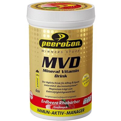 PEEROTON Getränkepulver MVD Erdbeere/Rhabarber 300g bunt B PEEROTON Getränkepulver MVD Erdbeere/Rhabarber 300g bunt B