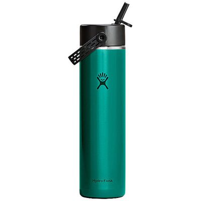 HYDRO FLASK Trinkflasche Flex Straw Cap Lightweight 710ml isoliert dunkelgrün B HYDRO FLASK Trinkflasche Flex Straw Cap Lightweight 710ml isoliert dunkelgrün B