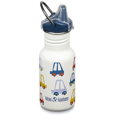 KLEAN KANTEEN Kinder Trinkflasche Classic 355ml Sippy Cap weiss B KLEAN KANTEEN Kinder Trinkflasche Classic 355ml Sippy Cap weiss B