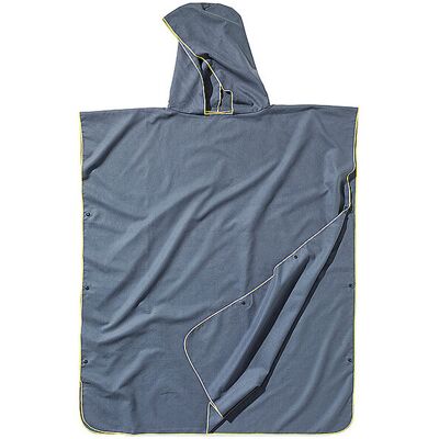 COCOON Strandhandtuch Towel Poncho Ultralight Mikrofaser grau B COCOON Strandhandtuch Towel Poncho Ultralight Mikrofaser grau B