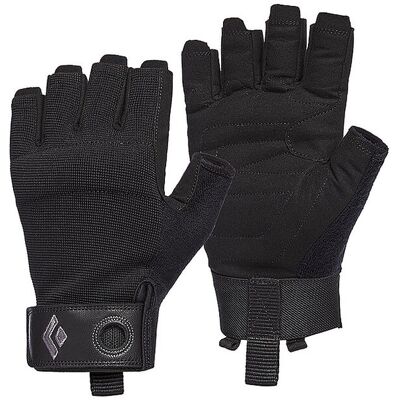 BLACK DIAMOND Klettersteig-Handschuhe Crag Half Finger schwarz L B BLACK DIAMOND Klettersteig-Handschuhe Crag Half Finger schwarz L B