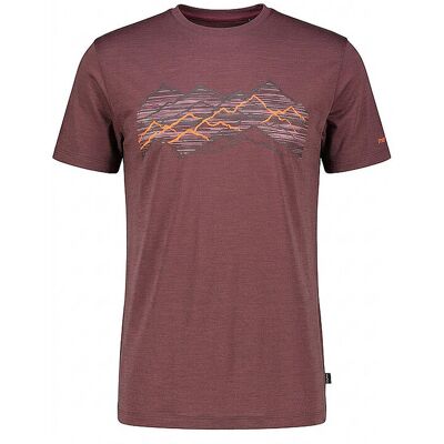 MERU Herren Funktionsshirt Kramfors Woolmix dunkelrot L M MERU Herren Funktionsshirt Kramfors Woolmix dunkelrot L M