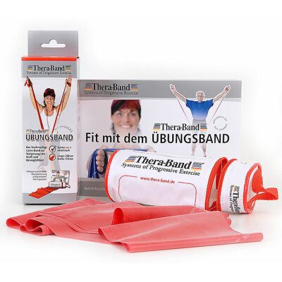 THERA-BAND Thera-Band mit Zipbox 2.5m mittelstark rot B THERA-BAND Thera-Band mit Zipbox 2.5m mittelstark rot B