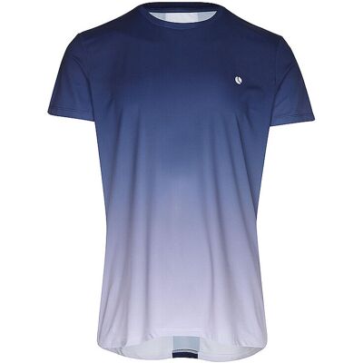 BJÖRN BORG Herren Tennisshirt ACE PRINTED blau L M BJÖRN BORG Herren Tennisshirt ACE PRINTED blau L M