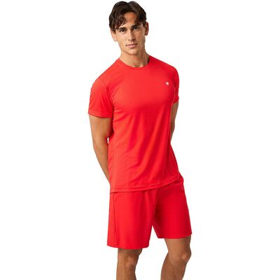 BJÖRN BORG Herren Tennishirt Ace Light rot L M BJÖRN BORG Herren Tennishirt Ace Light rot L M