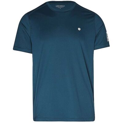 BJÖRN BORG Herren Tennisshirt Ace Mesh Panel blau M M BJÖRN BORG Herren Tennisshirt Ace Mesh Panel blau M M