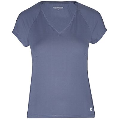 BJÖRN BORG Damen Tennisshirt ACE V-Neck dunkelblau M W BJÖRN BORG Damen Tennisshirt ACE V-Neck dunkelblau M W