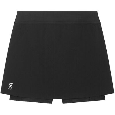 ON Damen Tennisskirt Court Split schwarz L W ON Damen Tennisskirt Court Split schwarz L W