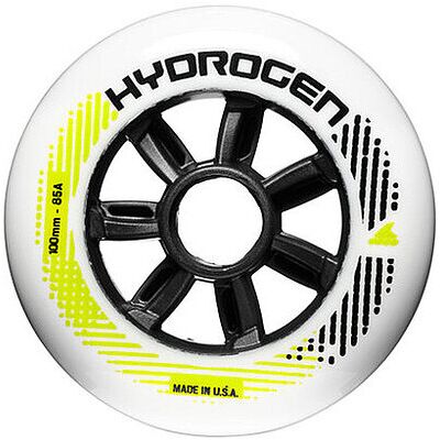 ROLLERBLADE Rollen Hydrogen 100/85A (6 Stk.) weiss B ROLLERBLADE Rollen Hydrogen 100/85A (6 Stk.) weiss B