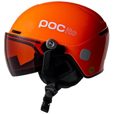 POC Kinder Skihelm Pocito Obex Visor orange 48-52CM B POC Kinder Skihelm Pocito Obex Visor orange 48-52CM B