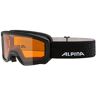 ALPINA Kinder Skibrille Scarabeo JR DH schwarz Unisex EG