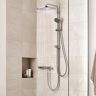 Grohe Vitalio Start System 250 Cube Flex Duschsystem mit Umstellung - Ausladung 39 cm - chrom