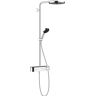 Hansgrohe Pulsify Showerpipe 260 1 Strahlart, mit Shower Tablet Select 400 - chrom