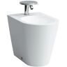 LAUFEN Kartell Standbidet mit 1 Hahnloch - B: 37 T: 54,5 H: 43 cm - weiß mit lcc