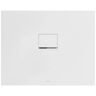 Villeroy & Boch Squaro Infinity Duschwanne 100 x 80 cm, lange Seite geschnitten - L: 100 B: 80 H: 4 cm - stone white