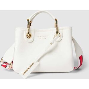 Emporio Armani Handtasche mit Label-Details und verstellbarem Schulterriemen, Größe One Size - EUR - Weiss - One Size