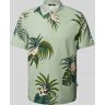 Jack & Jones Premium Poloshirt mit Allover-Print Modell 'LAPALMA' - men - GRUEN - S;M;L;XL;XXL