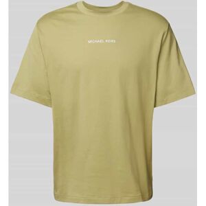 Michael Kors T-Shirt mit Label-Stitching Modell 'VICTORY', Größe XL - EUR - Gruen - XL