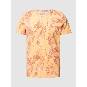 Blend T-Shirt mit Rundhalsausschnitt Modell 'FLORAL' - men - Grün - S;M;L;XL;XXL