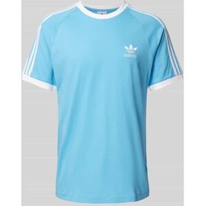 adidas Originals T-Shirt mit Label-Details, Größe M - EUR - Blau - M