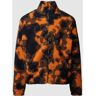 Redefined Rebel Sweatjacke mit Teddyfell Modell 'ANDRE', Größe XL - EUR - Orange - XL