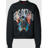 jack & jones Sweatshirt mit Rundhalsausschnitt Modell 'FIREFLY' - men - SCHWARZ - S;L