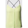 Tommy Jeans Top mit schmalen Trägern, Größe XXS - EUR - Neon Gelb - XXS