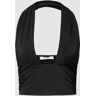 NA-KD Top mit Neckholder, Größe L - EUR - Black - L