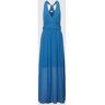 Vila Abendkleid mit V-Ausschnitt, Größe 36 - EUR - Royal - 36