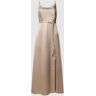 Vila Midikleid mit Taillengürtel Modell 'ELLIE', Größe 42 - EUR - Beige - 42