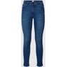 mustang Skinny Fit Jeans im 5-Pocket-Design Modell 'Shelby' - women - BLAU - 29/30