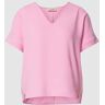 MOS MOSH Blusenshirt mit V-Ausschnitt Modell 'AURI LEIA', Größe M - EUR - Rosa - M