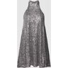 Only Minikleid mit Neckholder Modell 'ANA', Größe S - EUR - Silber - S