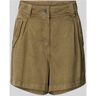 Only Shorts aus Lyocell in unifarbenem Design Modell 'KENYA LIFE', Größe M - EUR - Khaki - M