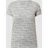 Pepe Jeans T-Shirt mit Logo-Muster Modell 'Cecile', Größe S - EUR - Hellgrau Melange - S