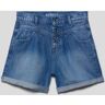 Guess Jeansshorts mit fixierten Beinumschlägen Modell 'TENCEL', Größe 152 - EUR - Blau - 152